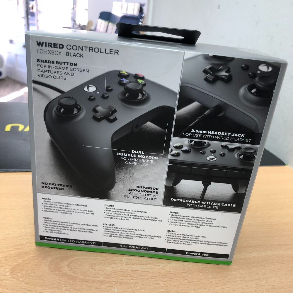 PowerA Xbox Series X/S & Xbox One Wired Controller Black PowerA Xbox